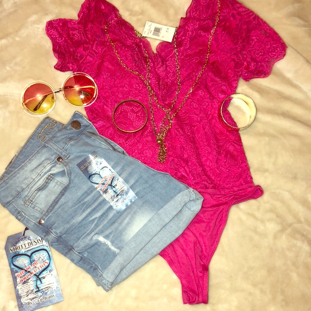 Jean short short